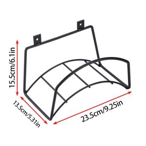 Garden Hose Rack Organizer Metal Hose Rack Hanger Holder Storage Rack Organizer Water Wall Mounted