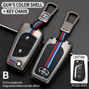 Toyota Hilux Corolla Camry Yaris CHR Fortuner RAV4 Reiz Avensis Verso Auris Key Cover Case Accessories