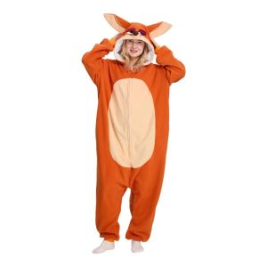 Onesieshow Animal Kigurumi Pyjamas Halloween Onesies Cartoon Fox Pajama Cosplay Party Costume Women Men Homewear2026