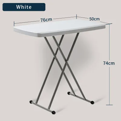 【VIDKHSY Store】Portable Folding Table 26x18 Inches Multi-Function Adjustable Desk Study Desk for Dining Coffee Study & Outdoor Picnic Easy Storage