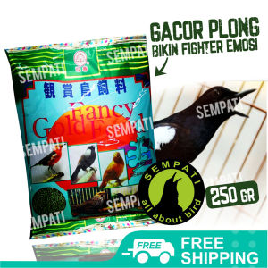 SEMPATI Pakan Burung Anis Poksay Murai Seaweeds 250gr Fancy Gold PFSWKSM