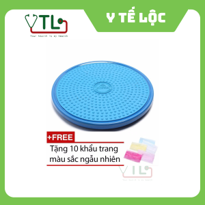 Đĩa Xoay Eo Sắt Tập Thể Dục Giảm mỡ bụng Thanh Xuân ( tặng 10 khẩu trang màu sắc ngẫu nhiên)