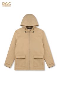 Áo parka nam 2 lớp dáng lửng - Áo parka mũ liền cửa tay nhám dính - WAJKBD126M