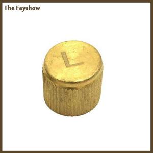 [The Fayshow] Car Air Conditioner Refrigerant Dust Cover Valve Core Caps High Low Side Port Cap Auto High Low Pressure Caps Accessories