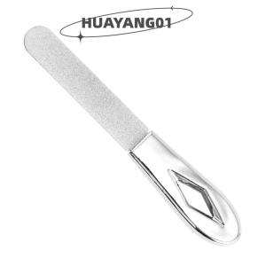 HUAYANG01 [2023 new HOT FASHION] lazlook เครื่องมือขัดฟันแบบสแตนเลสแท่งขัดฟันเครื่องมือแก้ไขฟันเครื่องมือจัดฟันสีเงิน