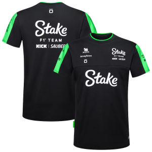 2025 New F1 Racing Suit Team Edition Custom Team Racing Uniform Round Neck Shirt Mens Short Sleeve Summer Breathable Quick-Dry