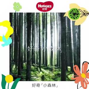 Curious （Huggies） Heart Diamond Small Forest Diapers S62 Piece (4-8kg) Newborn Small Size Baby Baby Diapers Ultra-Thin