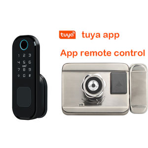 Boland Tuya Smart lock Waterproof Wifi TTLock Fingerprint Lock Smart Card Digital Code Electronic Door Lock For Home Security Mortise