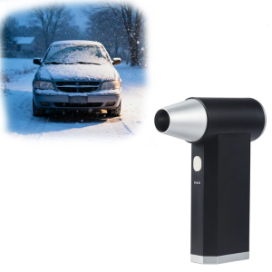 (1) Turboblower powerful high-speed handheld snow blower for automobiles 3-speed adjustable power