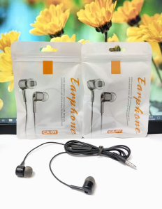 Handsfree + MIC CA-01 Headset Extra Bass Stereo Earphone Music CA01