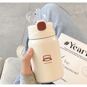 Bình giữ nhiệt bình đựng nước trẻ em GNMK an toàn tiện dụng chất liệu inox 304không đổ mồ hôi