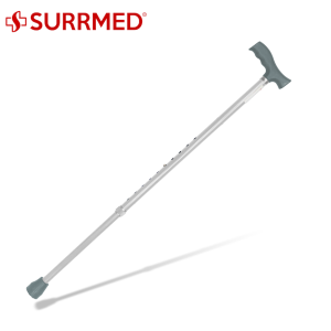 SURRMED Single Cane for Adults | Adjustable Lightweight Walking Stick for Stability and Support
