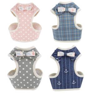 สุดคุ้ม สายรัดอก พร้อมสายจูง สายรัดอกแมว สายรัดอกสุนัขพันธุ์เล็ก สายรัดอกหมา สายจูงสัตว์เลี้ยง V3 พร้อมส่งจากไทย