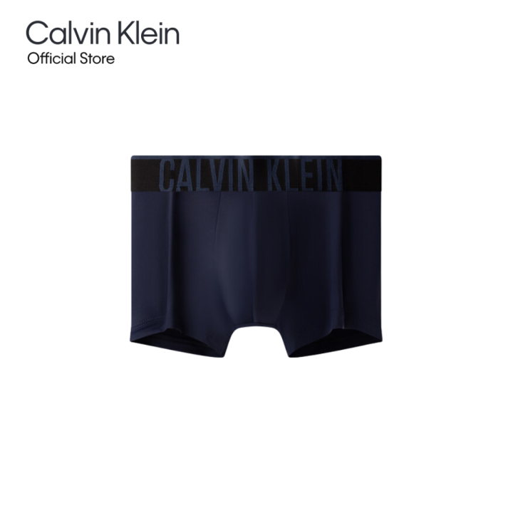 CALVIN KLEIN กางเกงในผู้ชาย Intense Power Ultra Cooling Low Rise Trunks  รุ่น NB3836 VN7 - สี Blue Gray