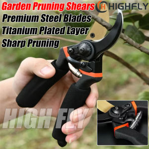 Anti-Rust Titanium Coated Pruning Shears For Your Garden Premium Professional Gardening Pruning Tools Extra Sharp Pruning Shears With Padded Handles