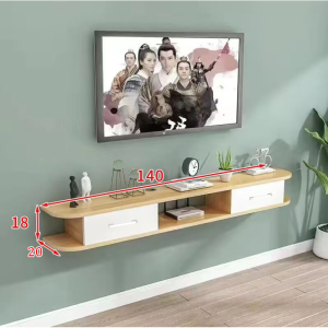 Simple wall-mounted TV cabinet Wall-mounted TV cabinet Set-top box rack TV cabinet