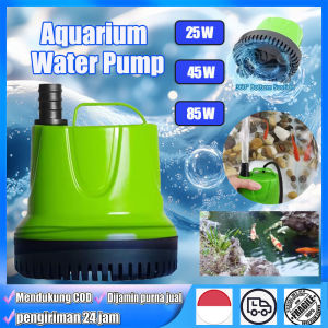 25W/45W/85W Aquarium Water Pump Filtrasi sirkulasi 360°  Aquarium2500L/H Daya hisap tinggi tekanan tinggi Kolam ikan adalah pembuangan limbah yang kuat