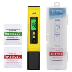 PH Meter 0.01 ความแม่นยําสูงสําหรับเครื่องทดสอบคุณภาพน้ําพร้อมช่วงการวัด 0-14 สระว่ายน้ําพิพิธภัณฑ์สัตว์น้ําที่เหมาะสม