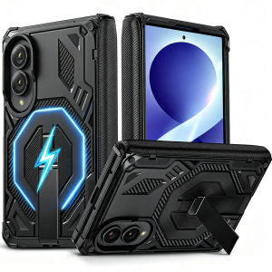 [Compatible Magsafe] Magnetic for Samsung Galaxy Z Fold 8 Case Z Fold 8 Ultra Case with KickstandOne-Piece Hinge Protection Military Grade Heavy Duty Shockproof Phone Cover