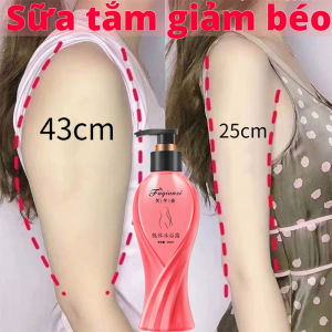 👍🏻Chính Hãng👍🏻 Sữa Tắm Trắng Da giảm mỡ bụng Giảm cánh tay mỡ đùi giảm cân an toàn 330ml