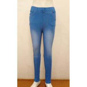 Legging Jumbo Jeans Pinggang Karet Legging Jeans Big Size