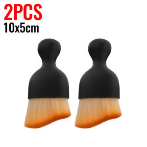 Car Interior Cleaning Brush for Air Outlet Soft Fur Gap Dust Removal Brushes with Cover Car Detailing Clean Tools