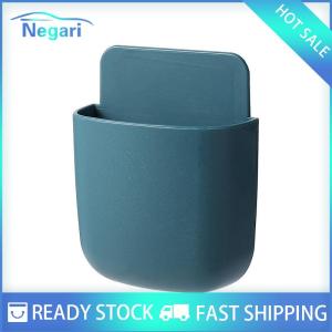 NG Motor✨ COD ✨ Car 1ชิ้นกล่องเก็บของติดผนังที่วางโทรศัพท์มือถือแบบมีที่เสียบขาตั้งรีโมทคอนโทรลกล่องจัดเก็บข้อมูลสำหรับเครื่องปรับอากาศ