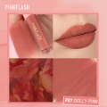 PINKFLASH 3 PCS Lip Set Matte Liquid Soft VE Moisturizing Lipstick Long Lasting Lipgloss Smooth Lightweight NON-STICK CUP Lip Makeup. 