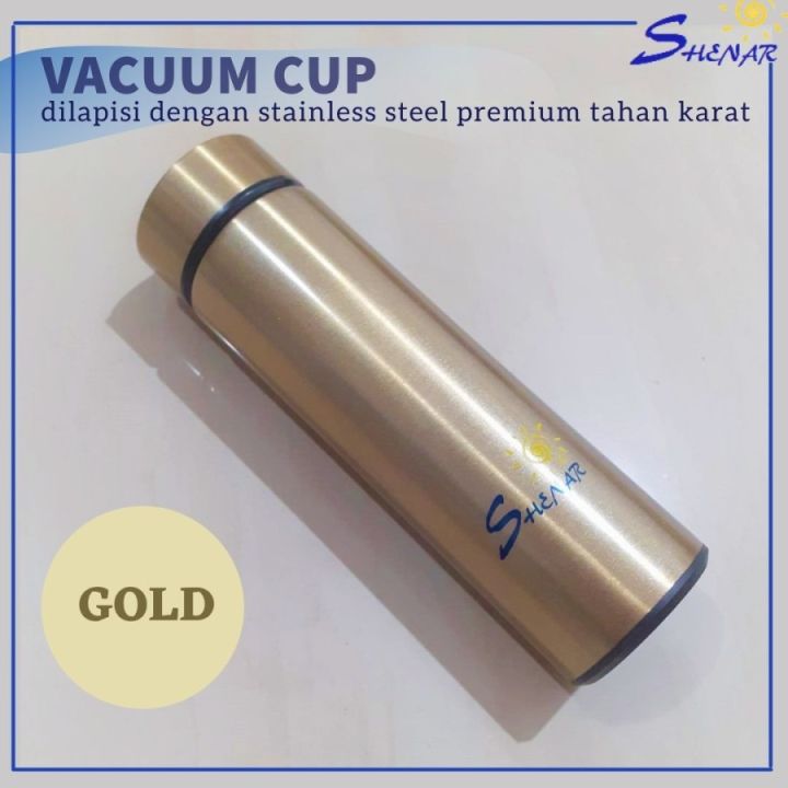 Termos/Botol Air Minum Stainless Steel Thermos Life Botol Air Minum, VACUUM CUP VACUUMCUP-BLUE