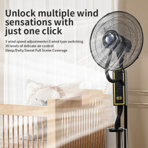 16 Inch Stand Fan with Spray Fan Water Misting Cooling Floor Fan With Remote Control 3 Speeds Industrial Spray Fan With 4L Water Tank Air Conditioning Humidifying Spray Fan For Factory Warehouse Restaurant Hotel Strong Wind Fan Spray Fan