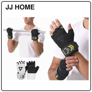 【JJ HOME】AOLIKES Fitness Training Gloves with Wrist Support | Anti-Slip Grip | Gym Gloves