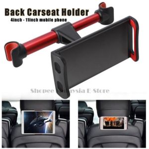 OMO READY STOCK - Car Backseat Mount 360 Degree Rotate Back Seat Holder for Mobile Phone Tablet (4.7-11inch) Phone Holder With Ready Stock
