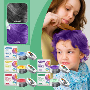 new Vaseline Temporary Hair Colour Cream Temperate Safety Children DIY Hairs Dyed Mud for Eyebrow Beards Coloring Hair Colored Wax hot