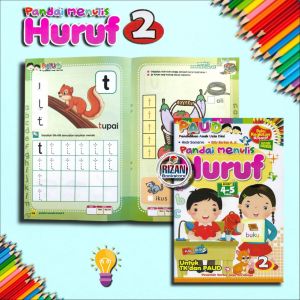 [SJ] Buku Pandai Menulis Angka dan Huruf