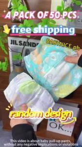 Buy 1 Get 1 50Pcs Diapers for Babies M L-5XL Size Breathable and Dry Leak Proof Design