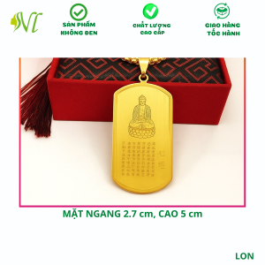Mặt dây chuyền kiểu đẹp nam cao cấp chống oxy hóa cá tính mạnh mặt kiểu nam đẹp - Người Đẹp Vì Lụa