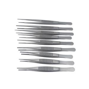 GREATLH  Microsurgical instruments Vascula Forceps Cardiac Dissecting Forceps Atraumatic tips Stainless steel Tissue tweezers
