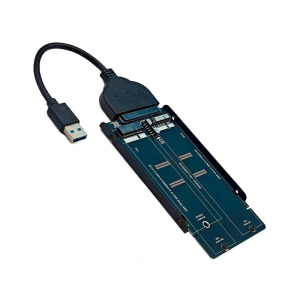 1 Set USB3.0 Cable and SSDs Adapter Card for 2012 1425/1398/1466/1465 Models Feature Double Output Interfaces