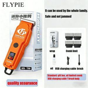 Rechargeable Hair Trimmer for Men - Ceramic Blade Head - LED Display - IPX7 Waterproof - 12 in 1 Grooming Kit - Long Battery Life