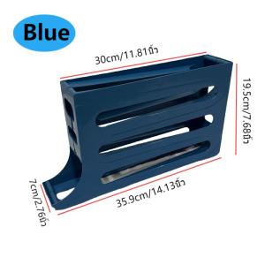 กล่องเก็บไข่ 4ชั้นชั้นเก็บไข่พลาสติก ชั้นเก็บไข่อัตโนมัติ กล่องจัดระเบียบตู้เย็น ตู้กับข้าว อุปกรณ์จัดเก็บ ใช้งานง่าย พร้อมส่ง！！！