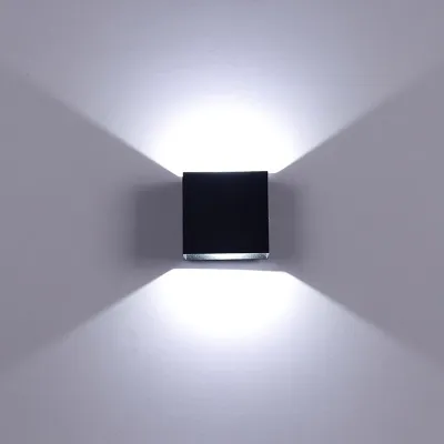 nordic wall light modern led Sconces light outdoor wall light waterproof Square Aluminium indoor lighting Dimming light for hotel living room bedroom garden wall lamp