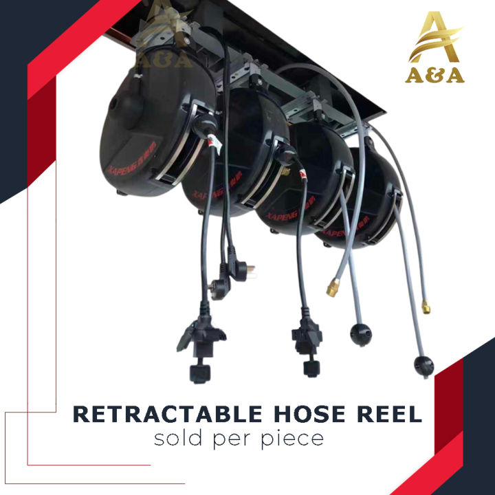 High pressure hose Retractable Hose Reel; Wall or Ceiling Mount; sold per piece
