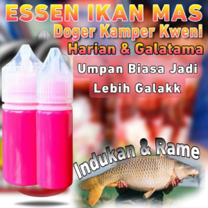 Rekomendasi Essen Ikan mas harian lomba 30ml rame kilogebrus aroma doger kamper kweni