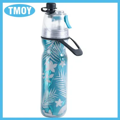 TMOY Chai nước thể thao đáp ứng đi xe đạp lạnh phun cup di động ngoài trời uống container đi bộ đường dài trại du lịch Ấm đun nước dành cho người lớn trẻ em 500ml
