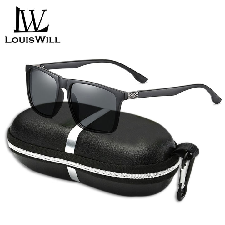 LouisWill Men Sunglasses Polarized Classical Fashion Glasses UV400