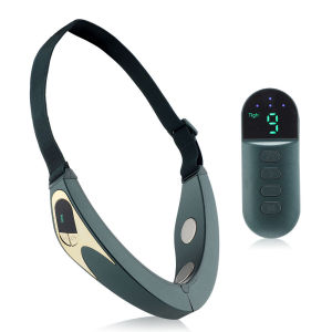 Microcurrent V-face Face Lift Device 6Mode Heated Skin Rejuvenation Double Chin V-Face  Massager Wireless Remote Contro