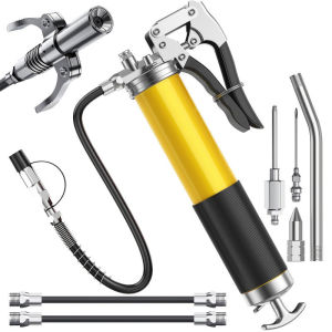 Termaya Grease Tool Kit 400Cc High Pressure Manual Pistol Oiler Set Heavy Duty Pam Minyak Kereta