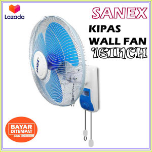 Kipas Angin Dinding 16 inch Sanex / Wall Fan 16 in Sanex 16" KIPAS ANGIN RUANG TAMU ANGIN KENCANG
