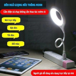 Đèn Ngủ Led Điều Khiển Bằng Giọng Nói Tiếng Việt shop hạ 96 Đảm Bảo Nhận Lệnh Cực Chuẩn Và Nhạy BH 2 Tháng