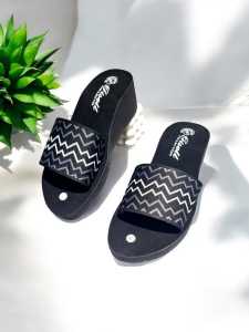 SANDAL WEDGES WANITA SLOP BATIK TERBARU 2025 SENDAL SLOP KONDANGAN SIMPEL